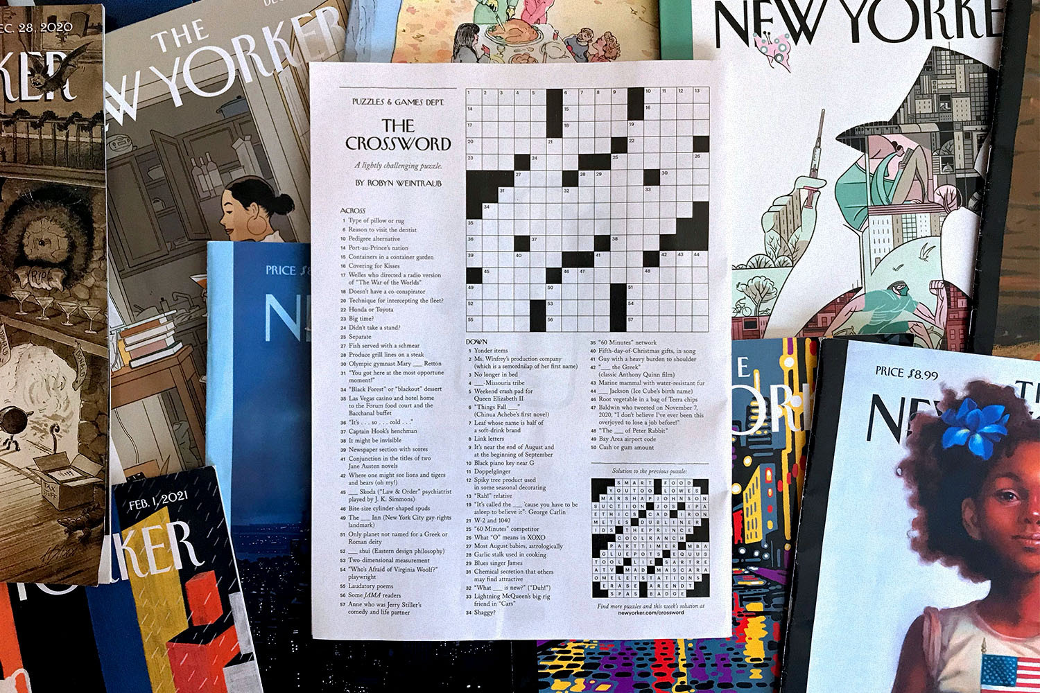 free crossword puzzles new yorker
