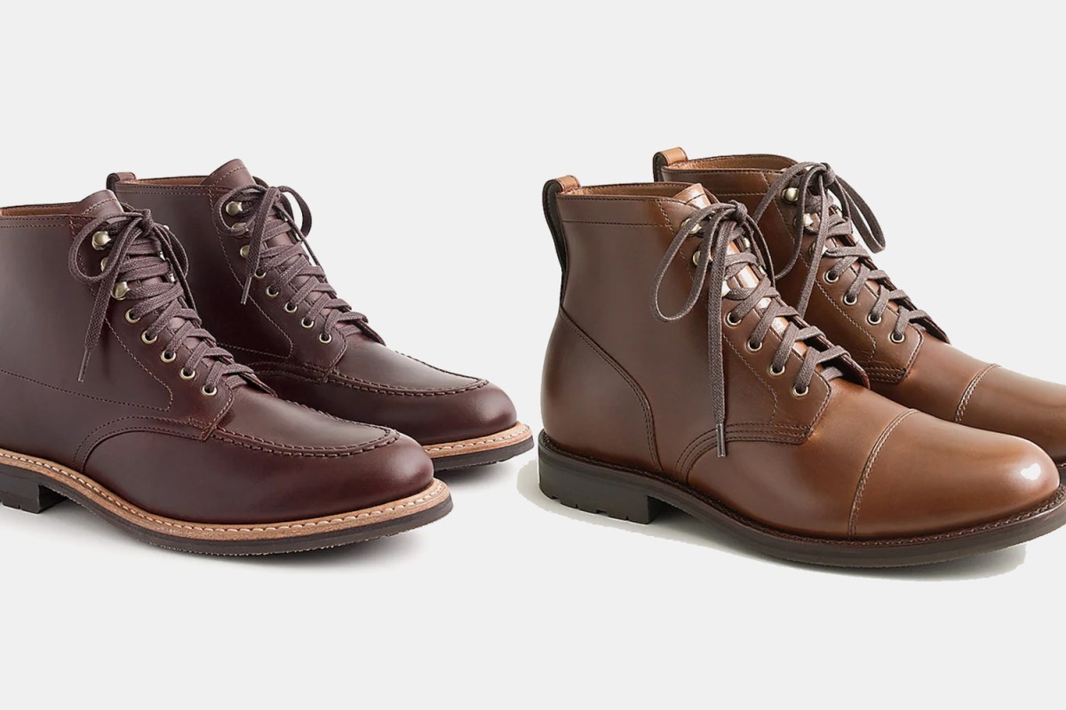 J.Crew's Kenton Pacer and Cap-Toe Boots Are Just $100 - InsideHook