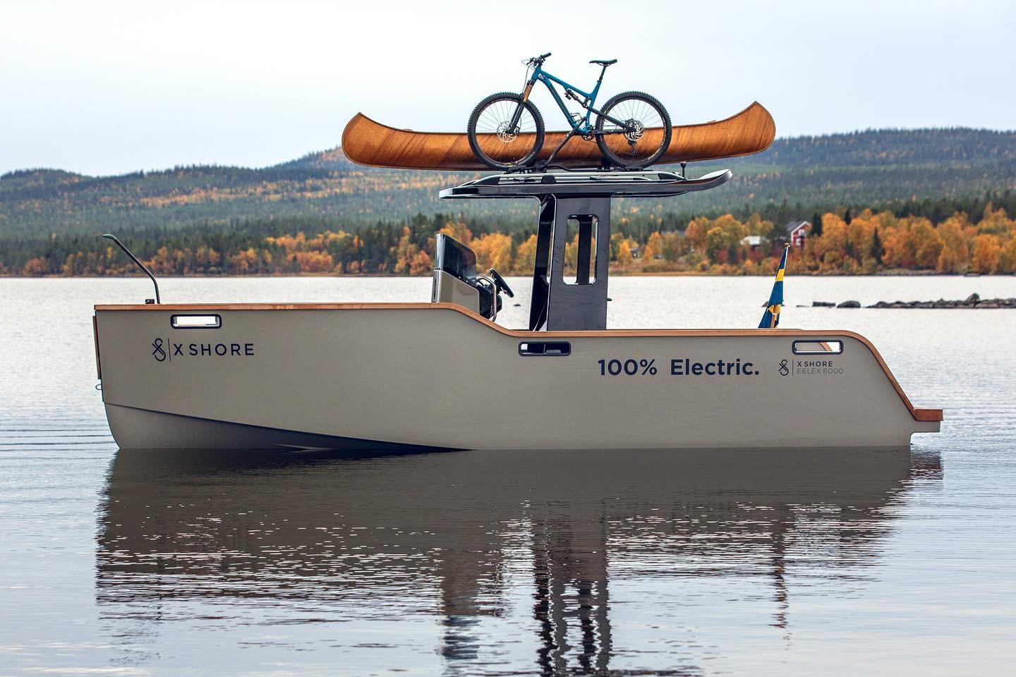 100 берег. Electric Boat. Шоре кросс.