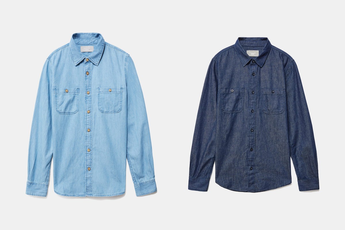 Everlane's New Organic Denim Shirt Is a Wardrobe Staple - InsideHook