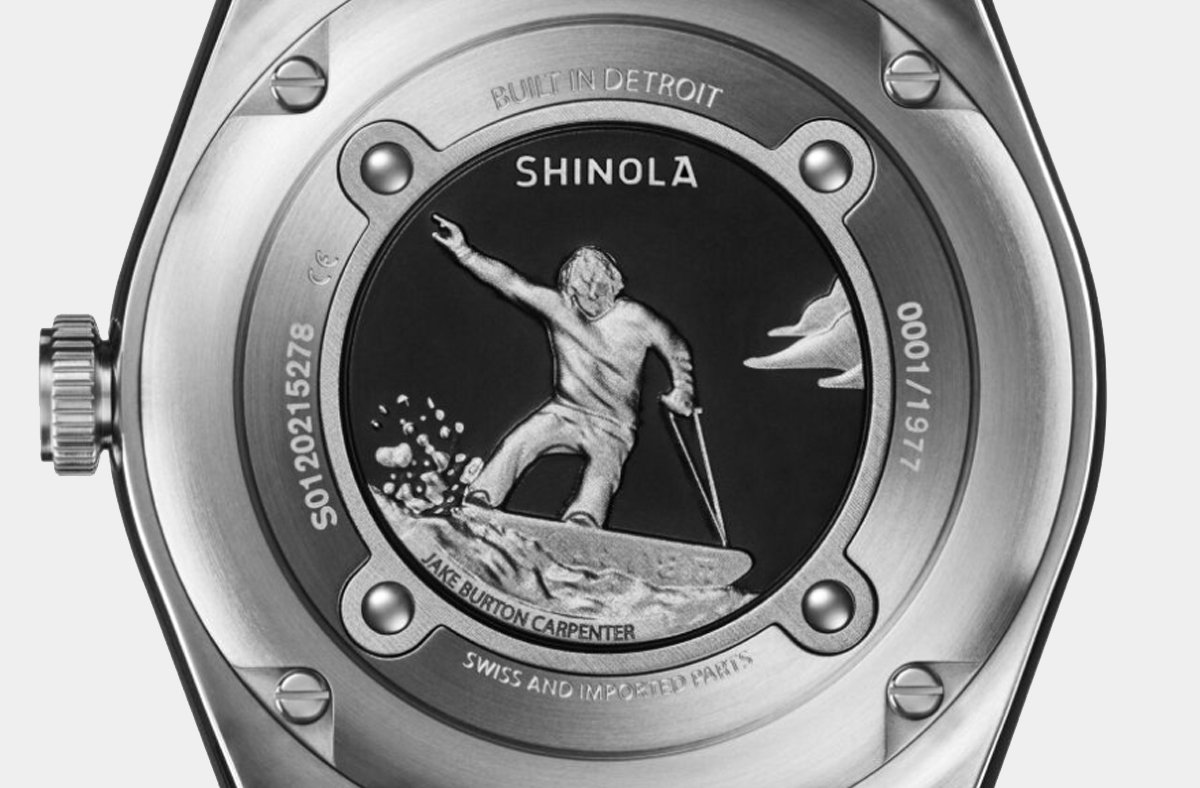 Engraved shop shinola watch