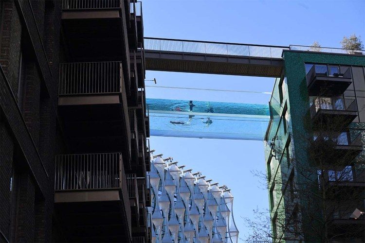 A 10th Floor Transparent Sky Pool Just Opened In London Insidehook