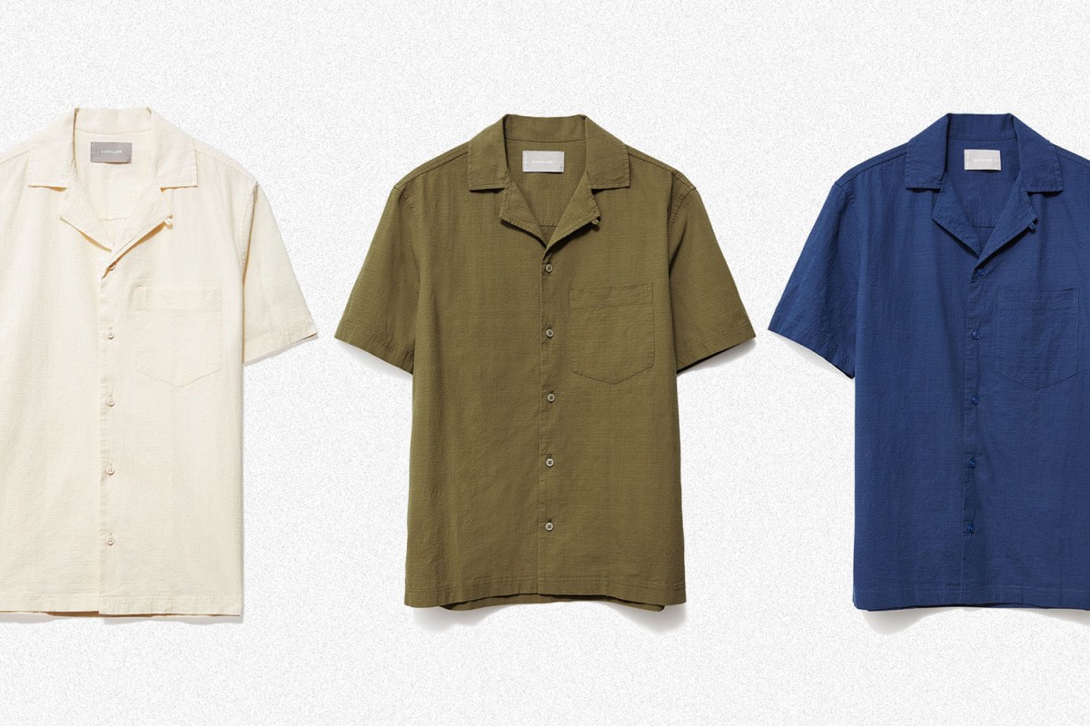 Shop Everlane's New Seersucker Short-Sleeve Shirt - InsideHook