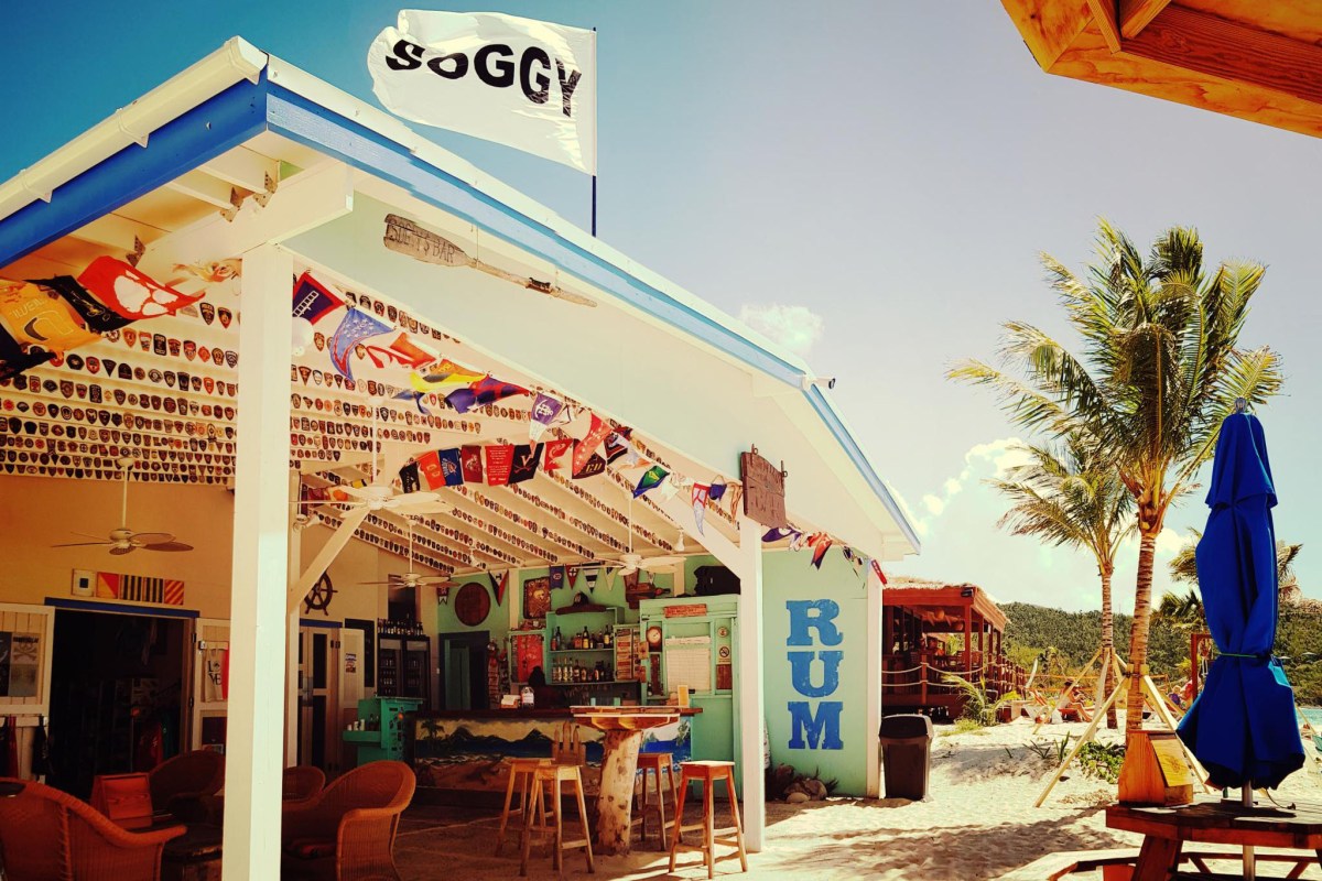 The Soggy Dollar Is The Greatest Beach Bar On Earth Insidehook