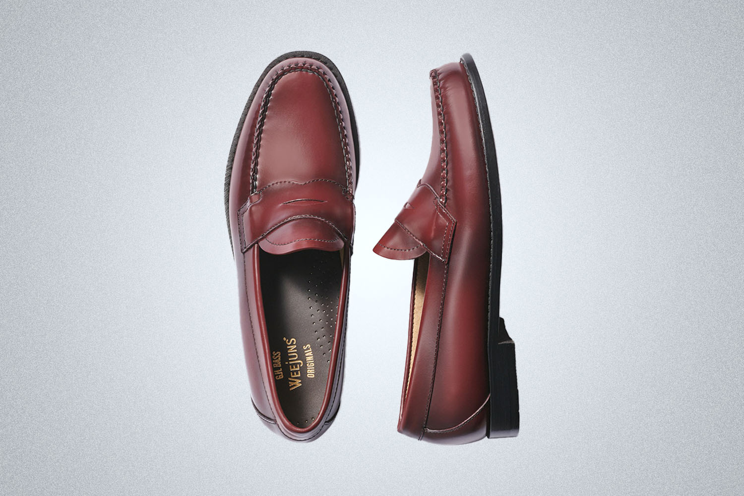 Mens leather sale summer loafers