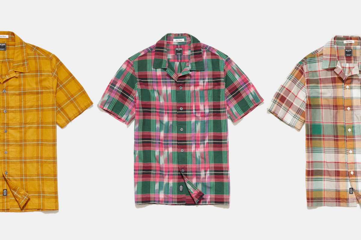 Shop Madras Camp Collar Shirts on Sale at Todd Snyder - InsideHook