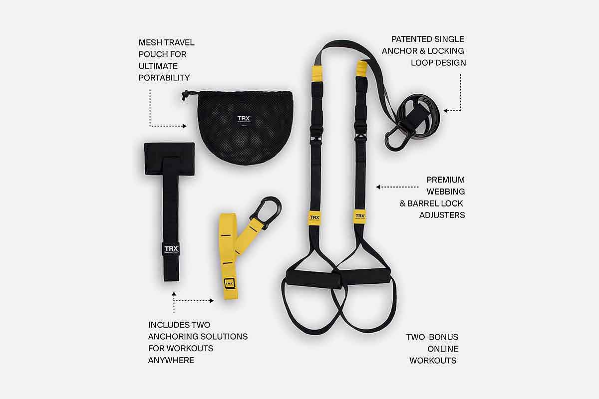 To Workout Anywhere, Take Along the TRX Go Suspension Trainer