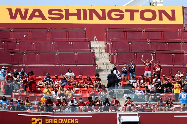 FedEx Field leak: Washington Football Team fans claim sewage water