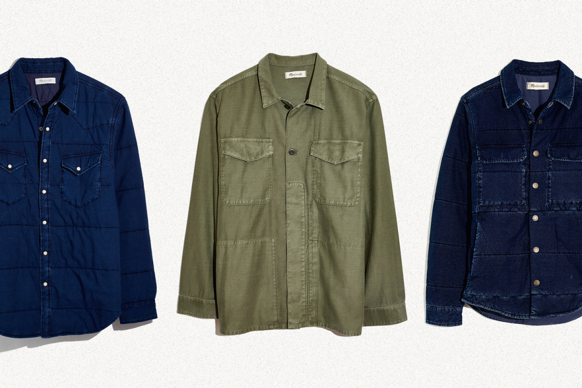 Men's Shirt Jackets Are Up to 70% Off at Madewell - InsideHook