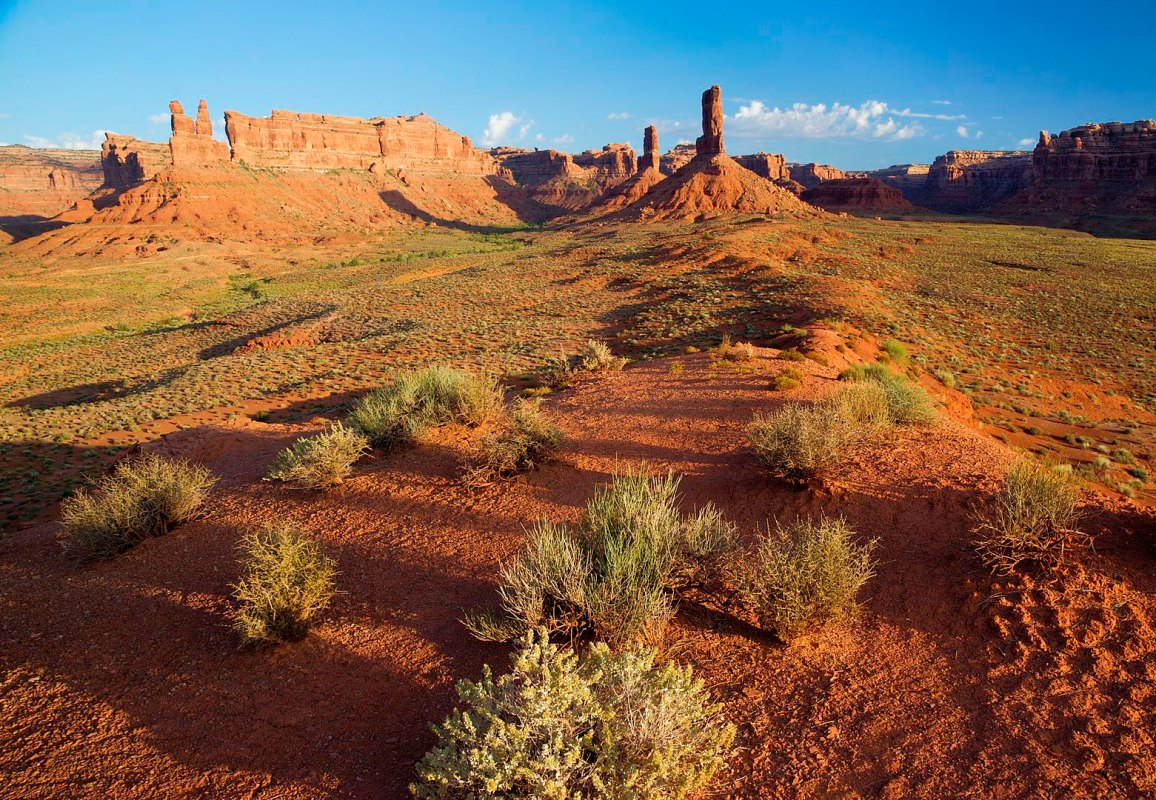 Could land. The Valley of Gods. Gooseneck State Park Utah.