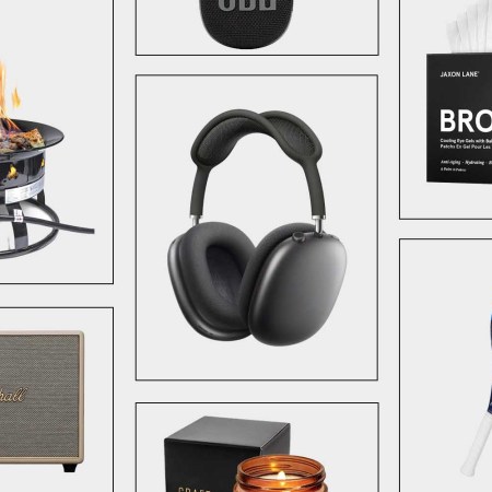 A collage of the best last-minute Father's Day gifts from Amazon.