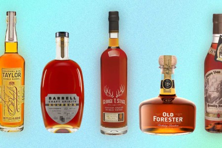 Five bottles of bourbon ideal for a special occasion