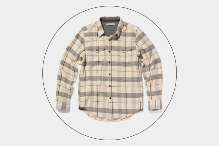 The Outerknown Blanket Shirt, on sale during their 2024 Summer Sale