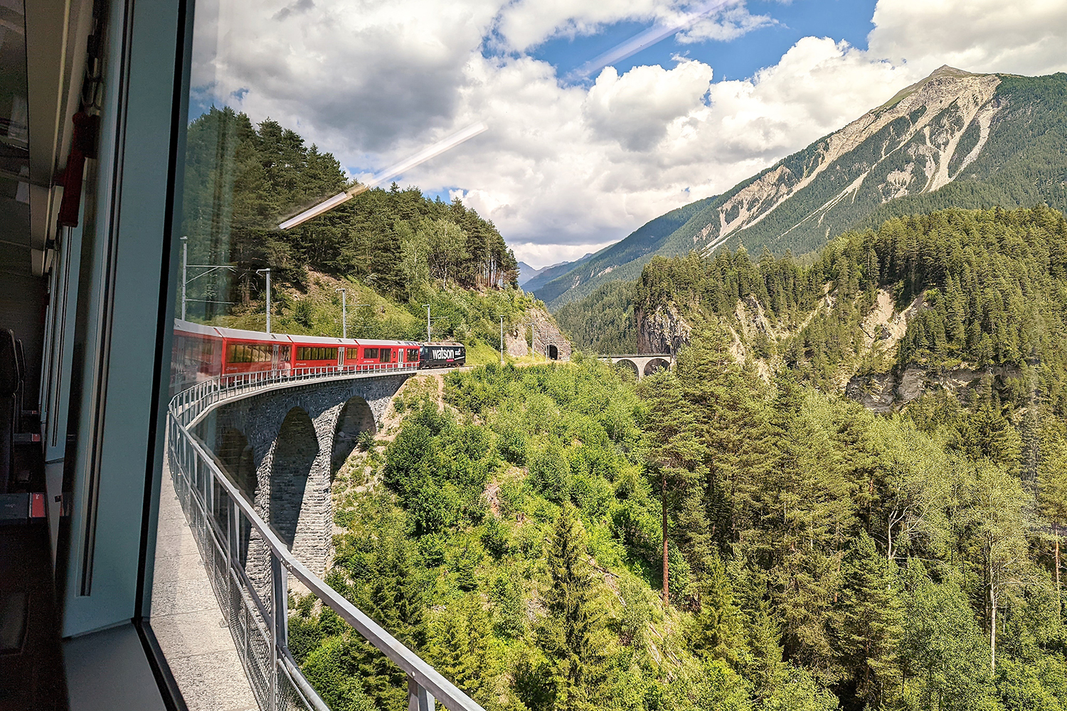 Swiss Train: Swiss Alps Train Tour - Switzerland & Italy