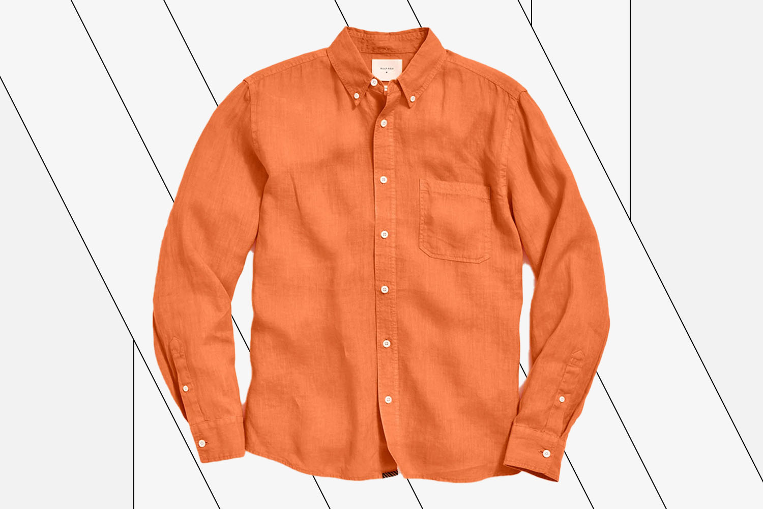 The Billy Reid Tuscumbia Linen Shirt Button Down, which is on sale during the brand's Linen Event