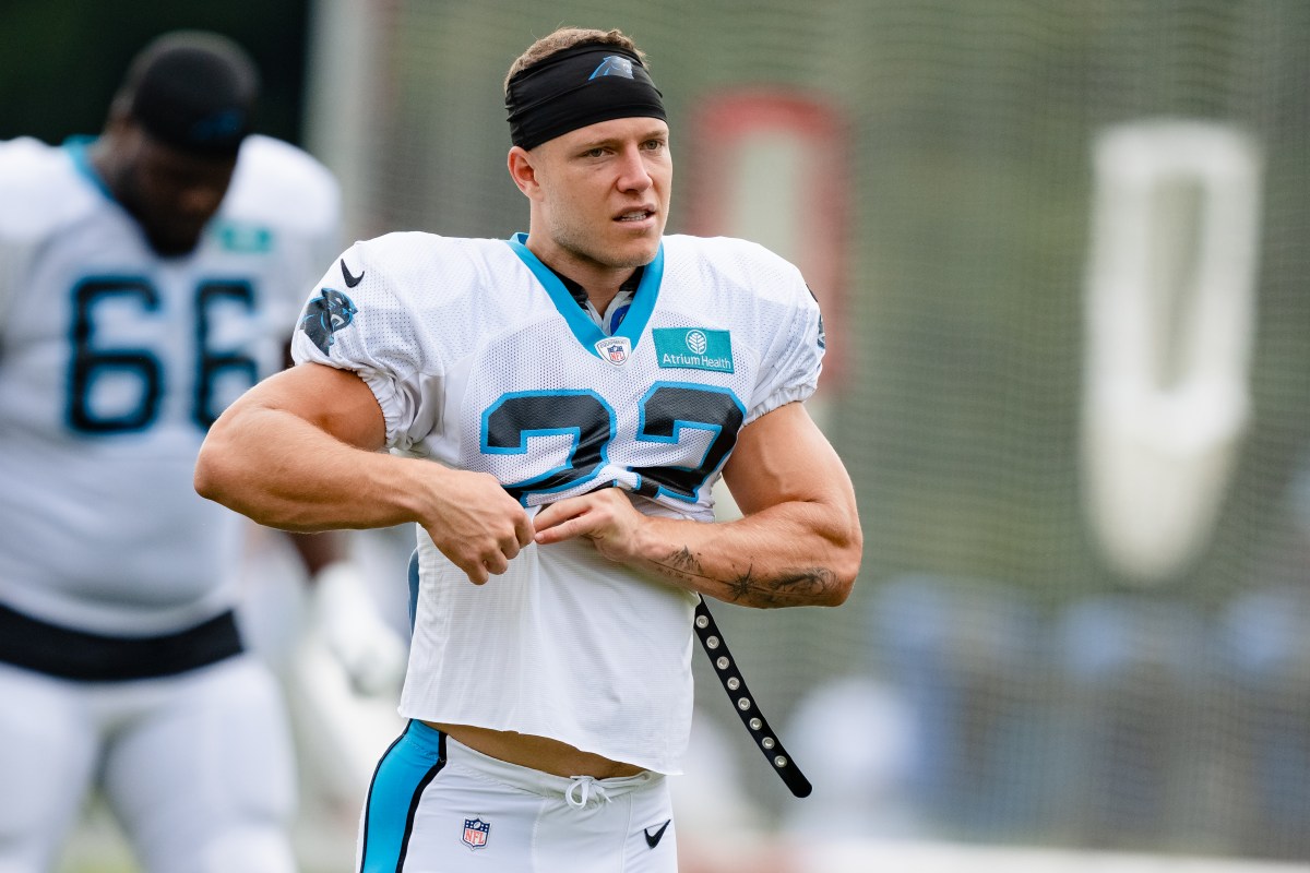 Panthers running game has improved since McCaffrey trade