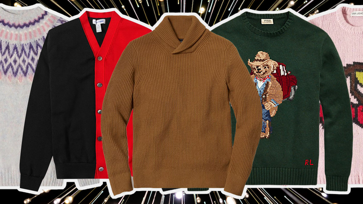 Ditch the Tux and Try the Bold New Year's Eve Sweater Instead - InsideHook