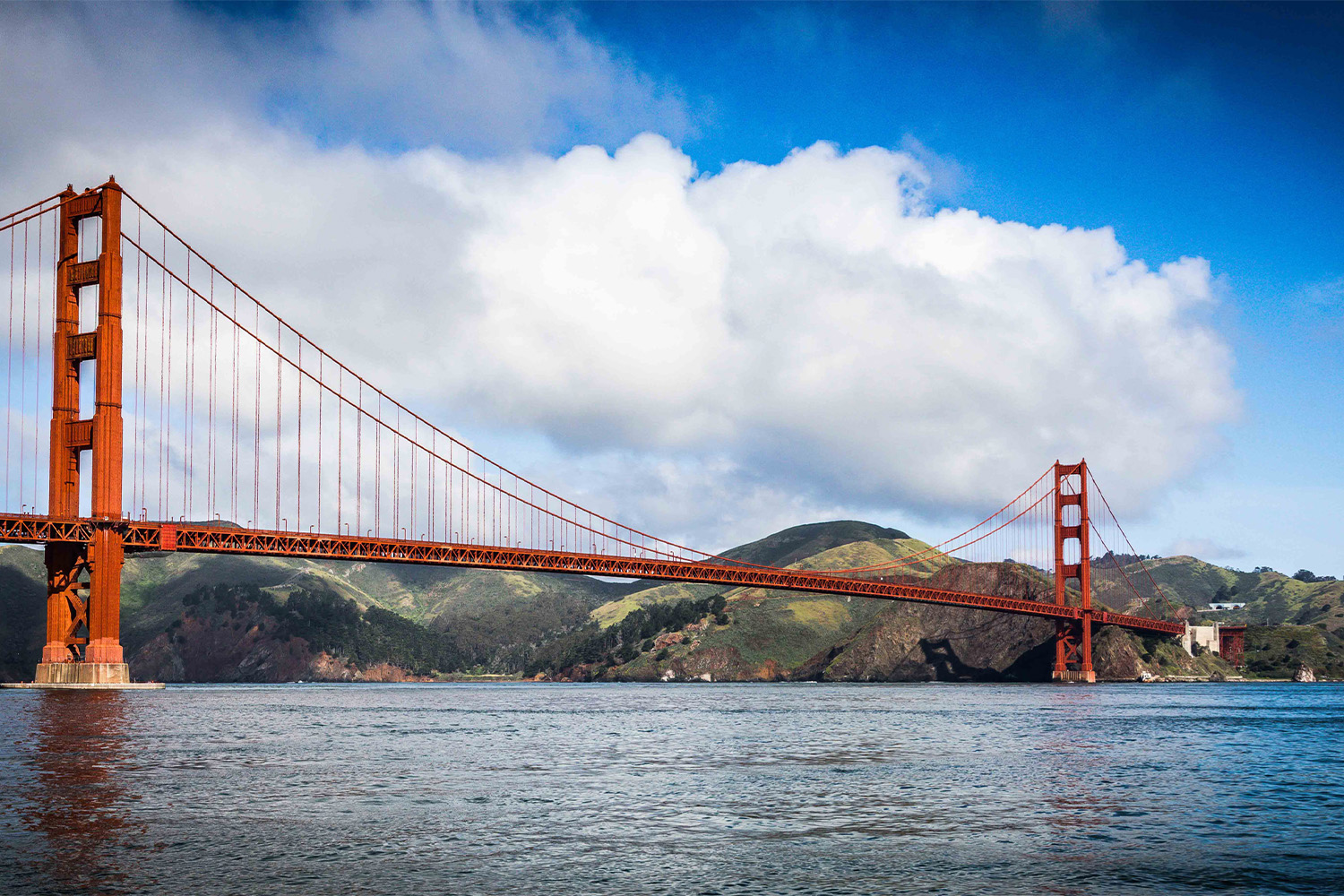 San Francisco's ambitious new Golden Gate Bridge, San Francisco