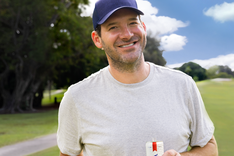 NFL Quarterback Tony Romo Channels Caddyshack In Michelob Ultra's Super  Bowl Teaser Spot