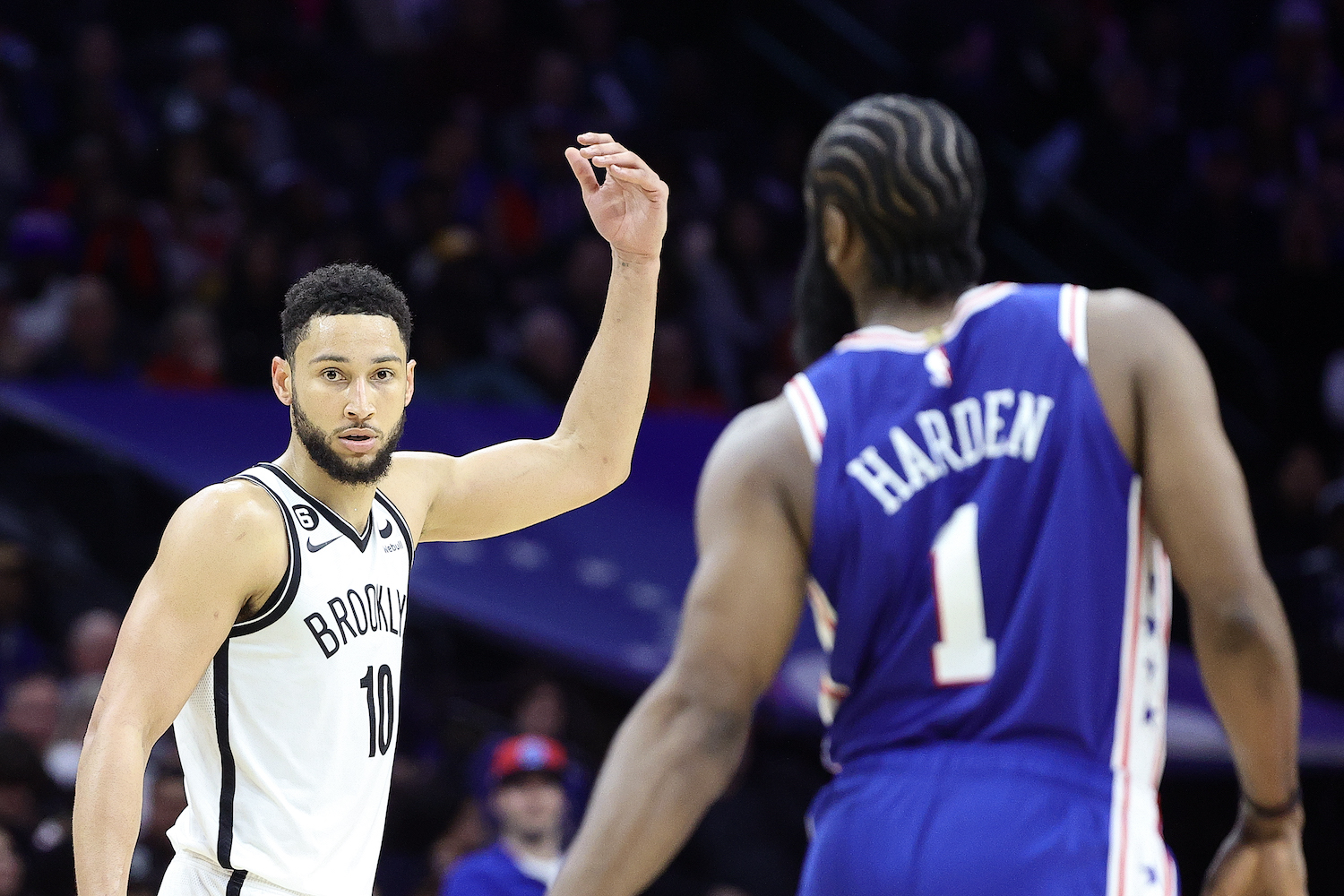 NBA_ 2022 New Brooklyn''Nets''Men Ben 10 Simmons Kevin Basketball