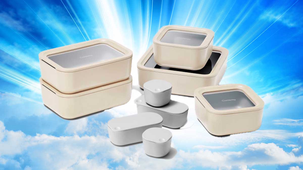  Caraway Glass Food Storage Set, 14 Pieces - Ceramic