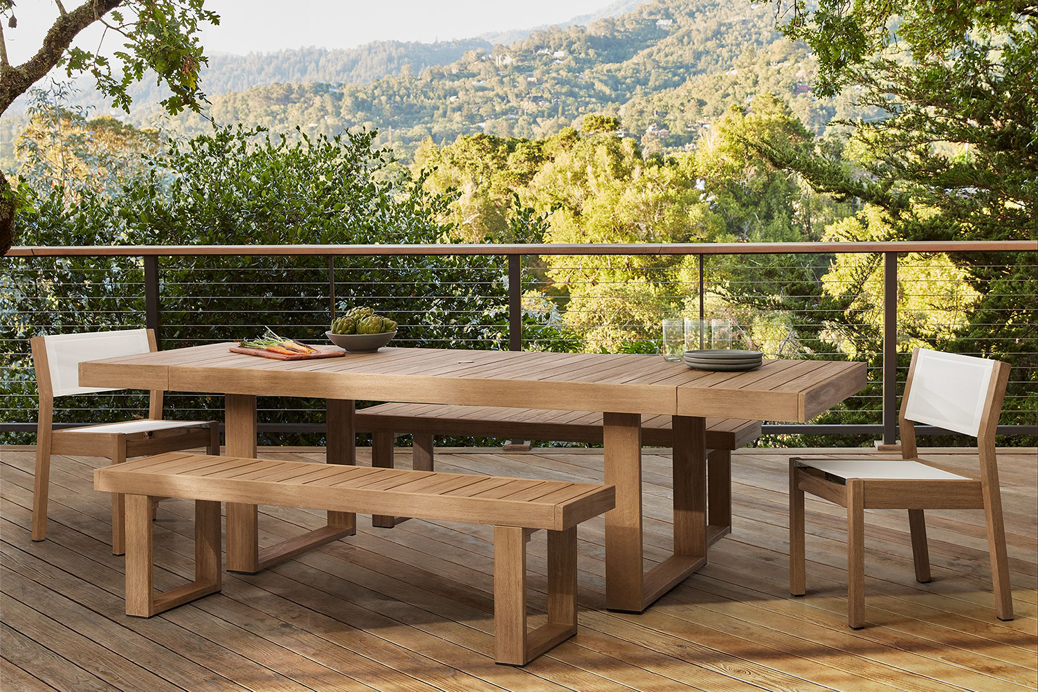 West Elm Portside Outdoor Dining Table