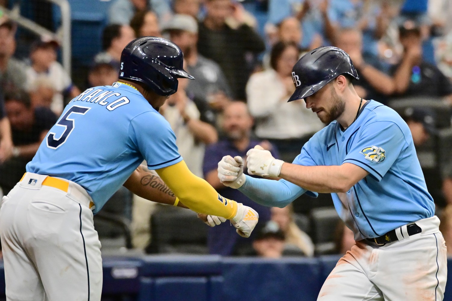 Rays wear Devil Rays jerseys for first time in playoffs, Sports