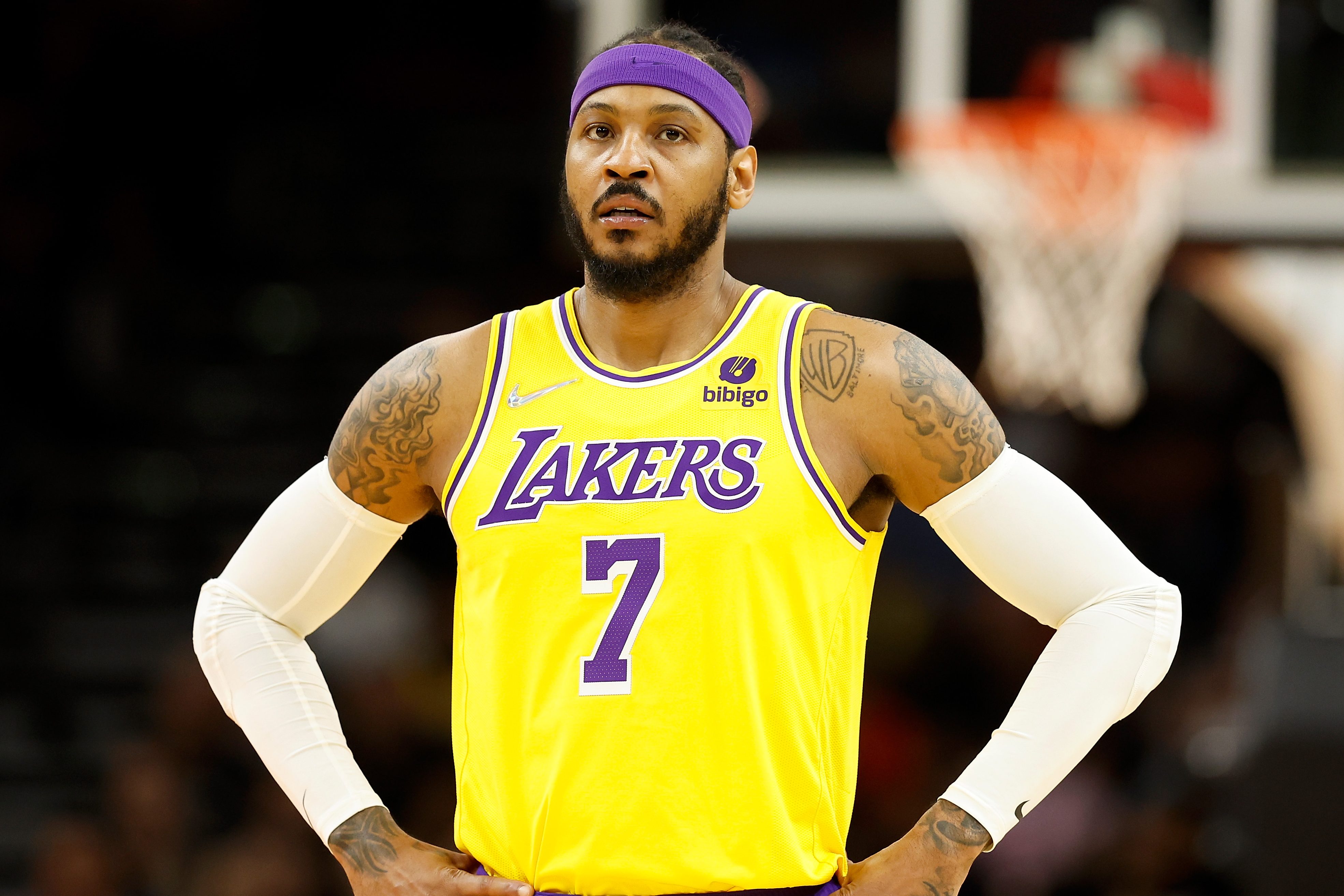 Carmelo Anthony, 10-time NBA All-Star and one of basketball's