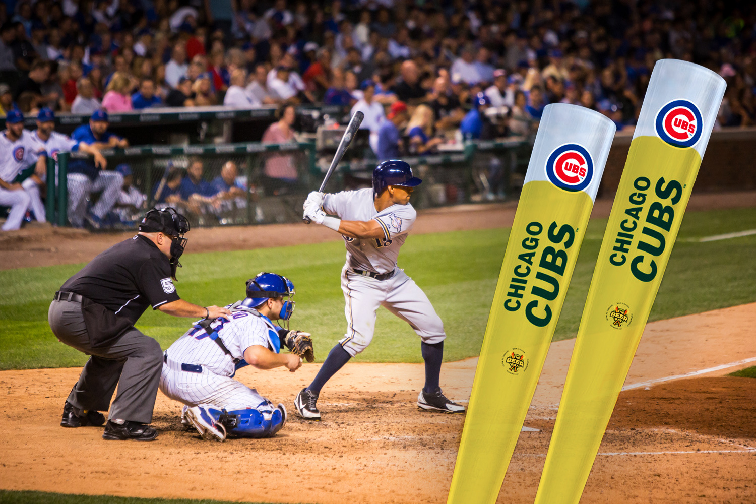 Chicago Cubs - The Beer Bat