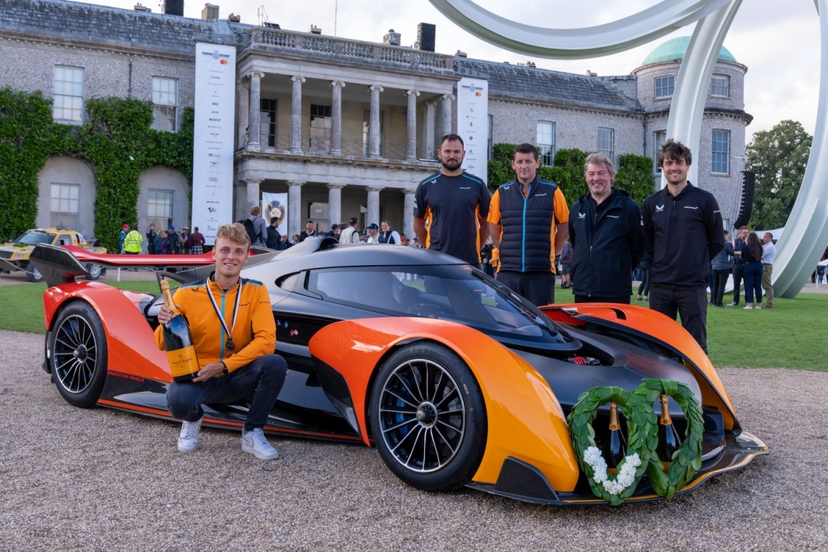 McLaren’s Solus GT Scorches This Year’s Goodwood Hill Climb InsideHook