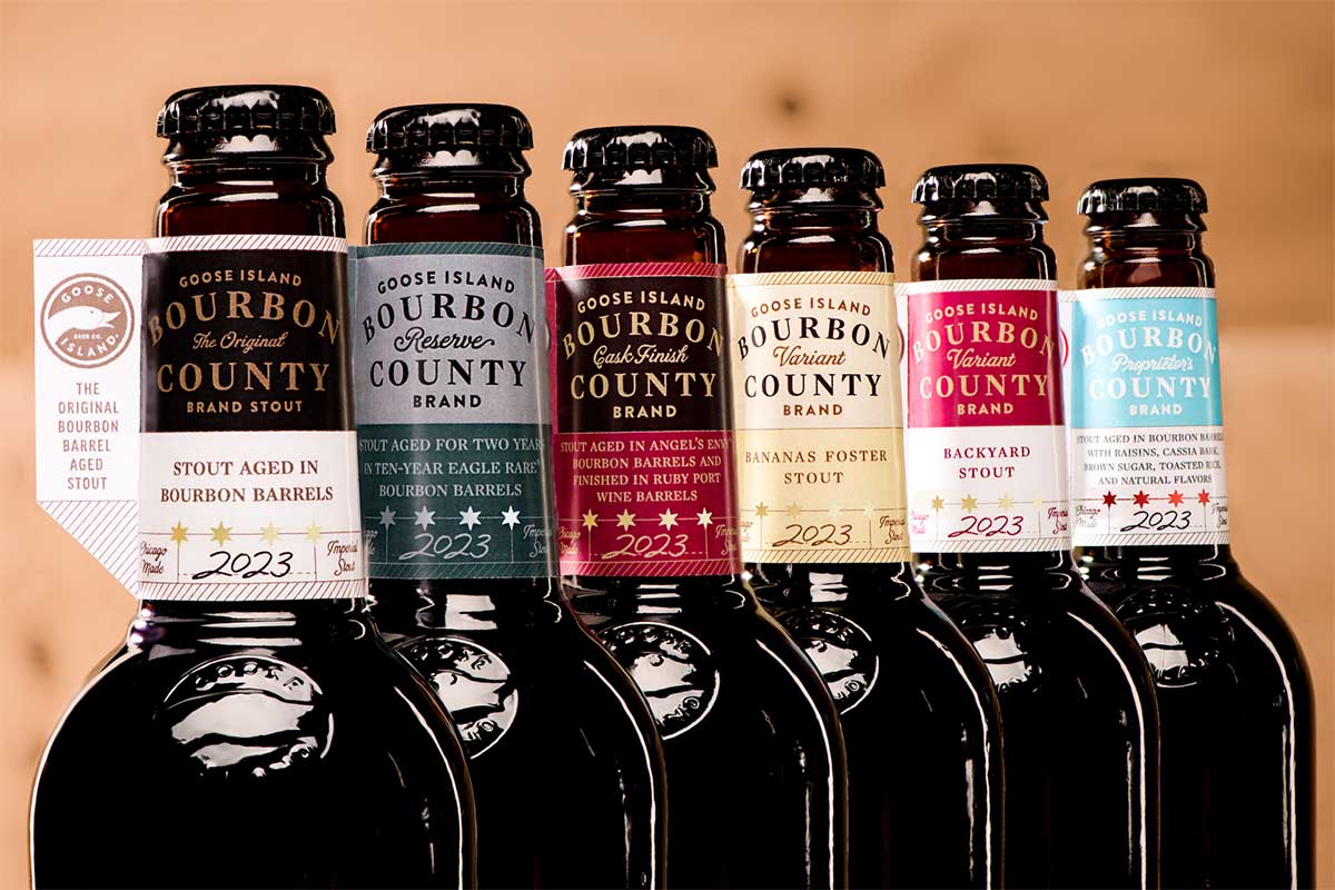 Highlights from Goose Island's 2023 Bourbon County Stout Lineup