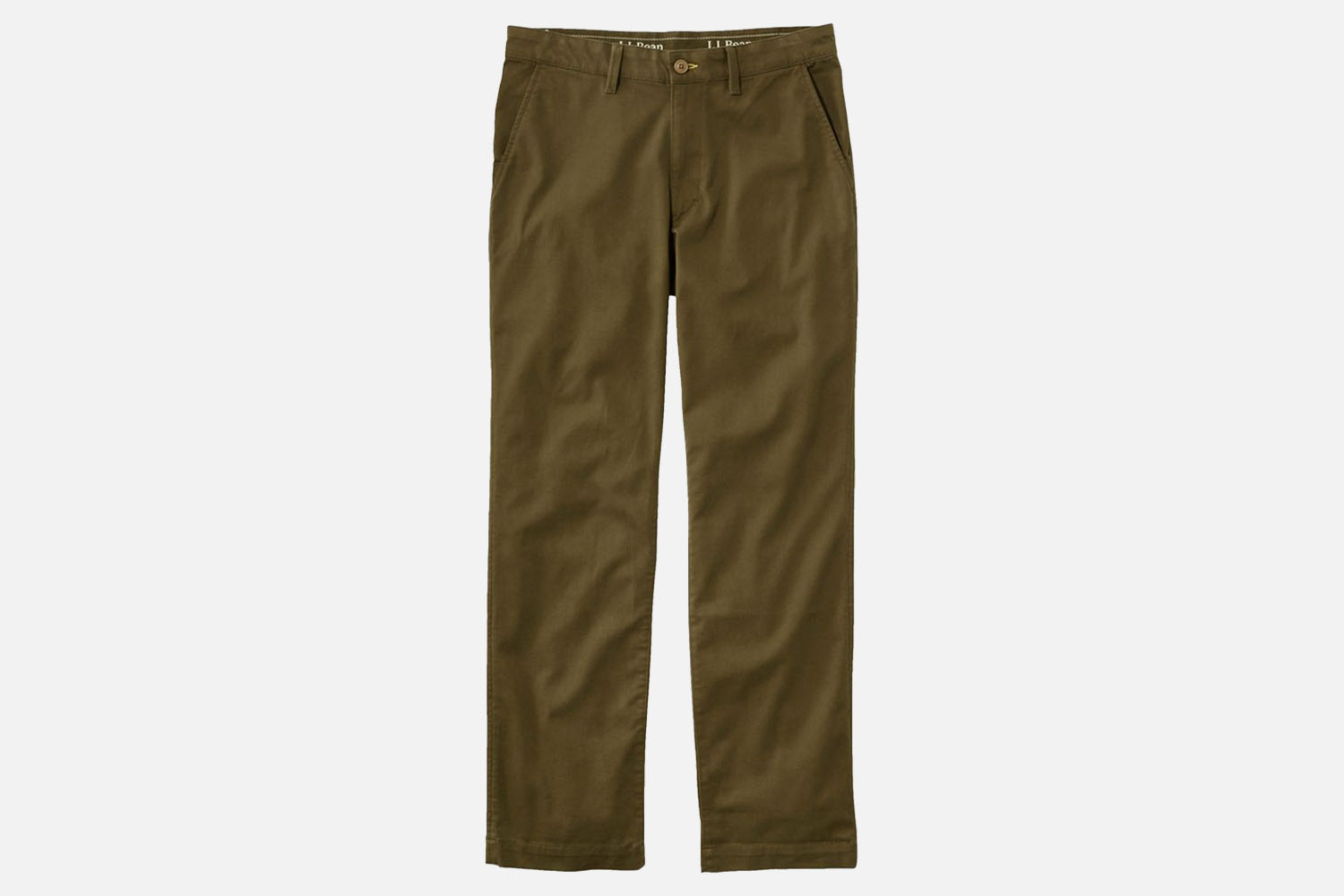 L.L.Bean Straight Leg Classic Fit Comfort Stretch Chino Pants