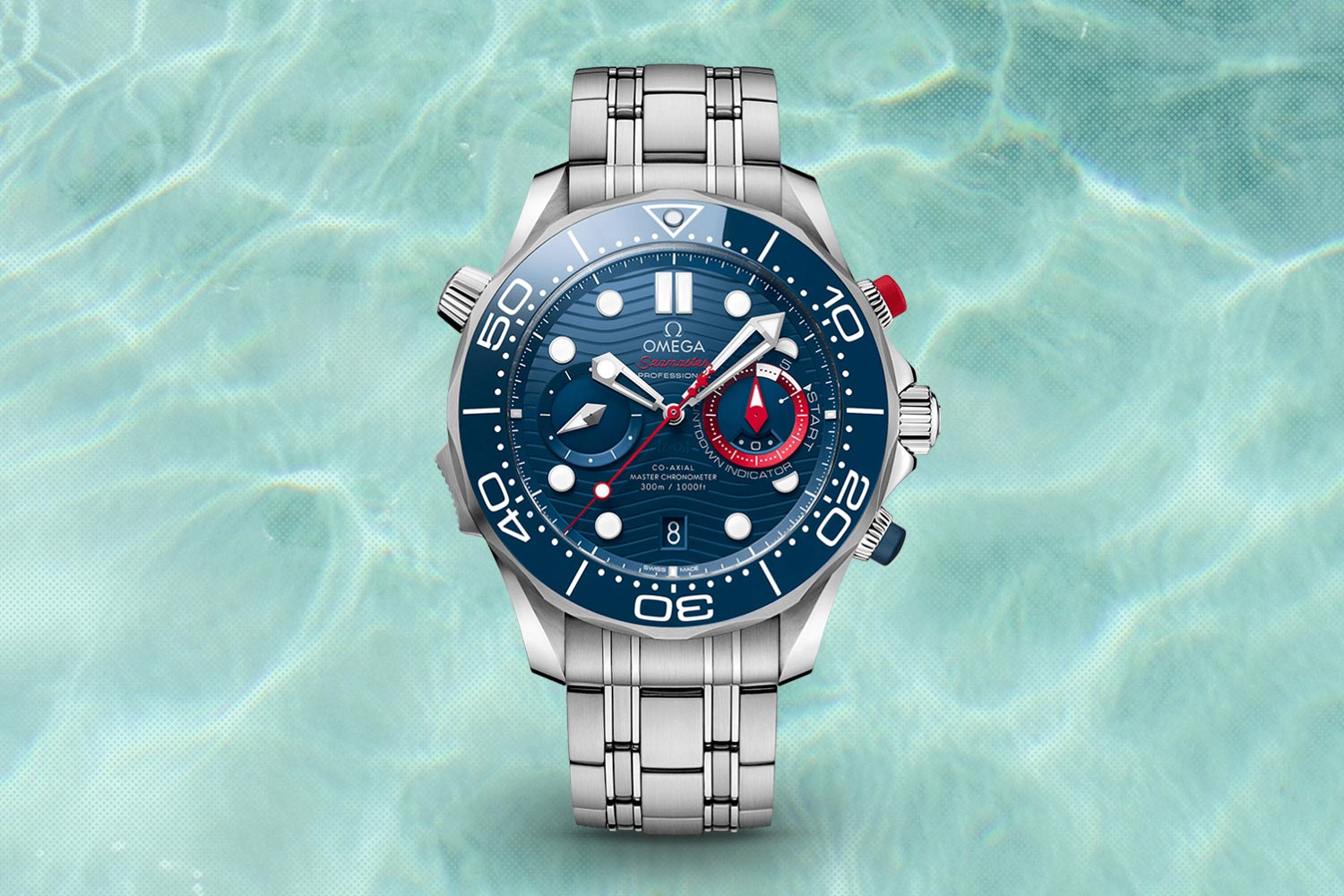 New OMEGA Seamaster Diver 300M America's Cup Chronograph is Race-Ready