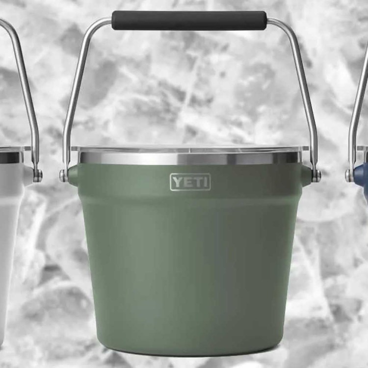 Three Yeti Rambler Beverage Buckets