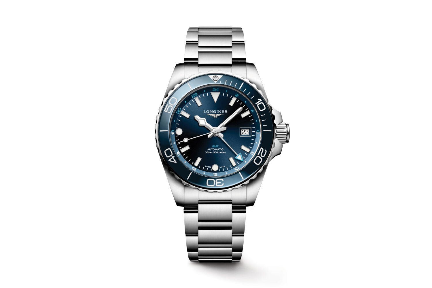 Introducing the Longines Hydroconquest GMT InsideHook