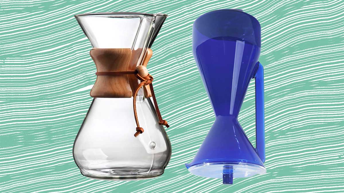 3D Coffee Press - Modern Copper and Glass - Size - Single Cup