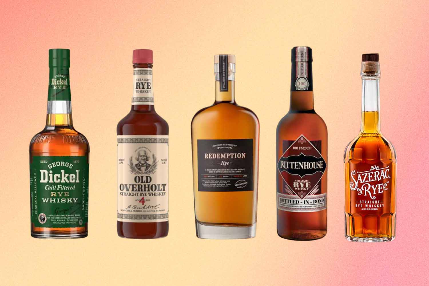 10 Best Rye Whiskey Brands to Drink 2022 - Top Rye Bottles to Buy