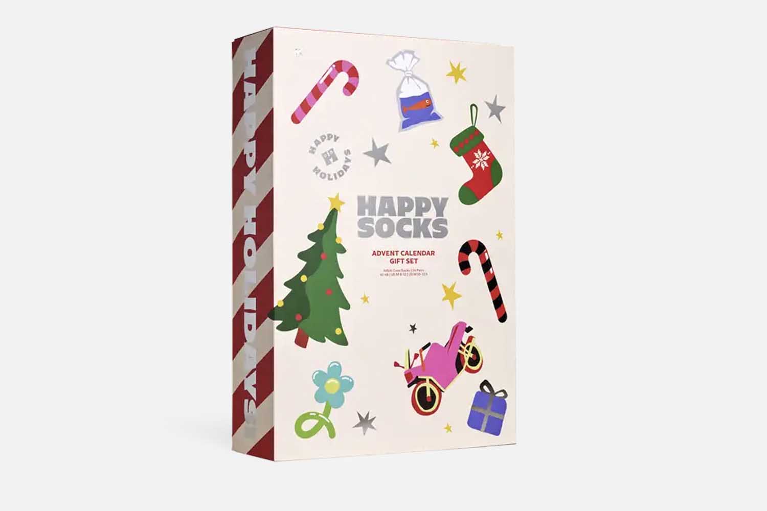 Happy Socks 24-Pack Happy Holidays Socks Gift Set