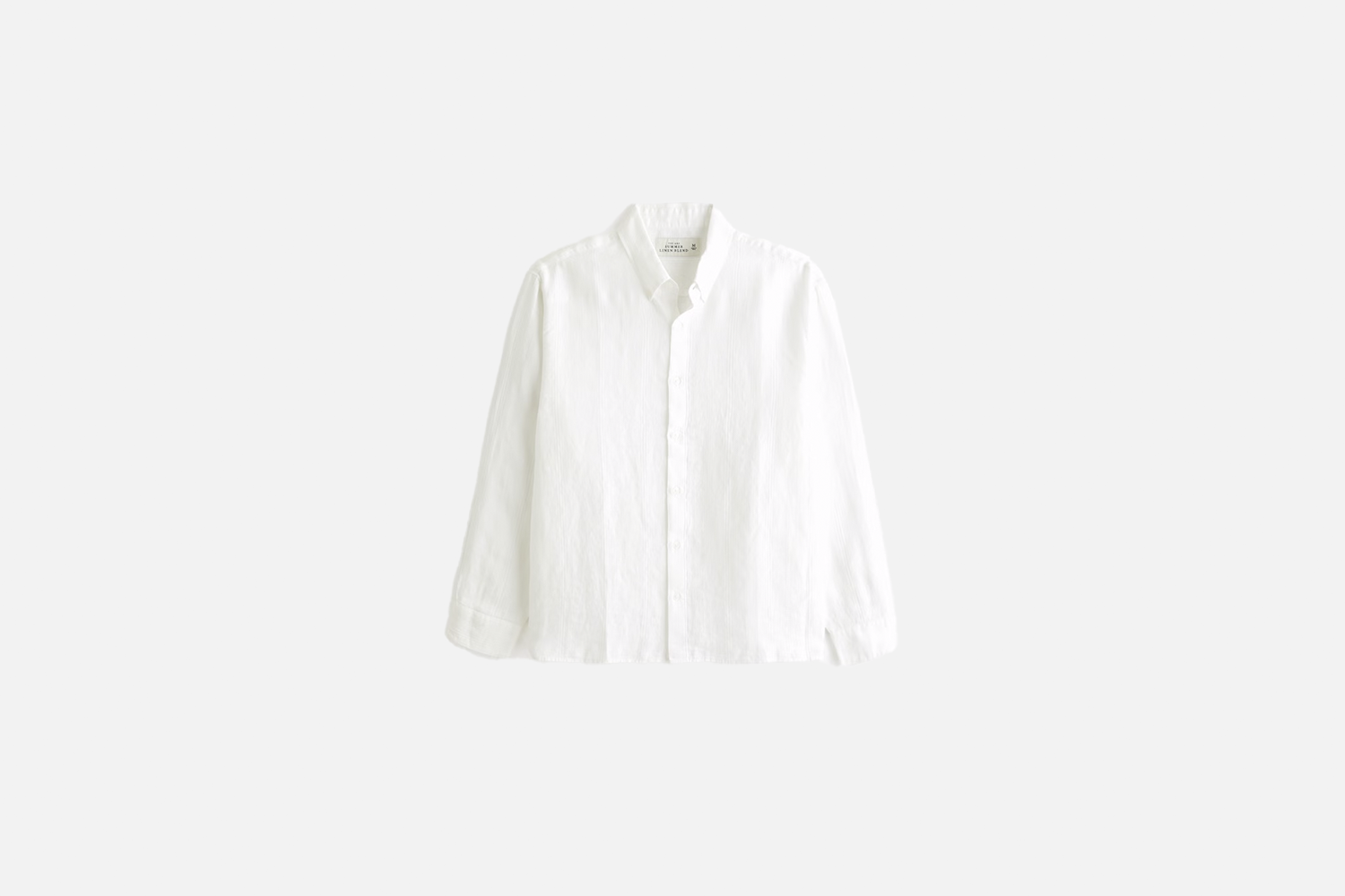 Abercrombie & Fitch Summer Linen-Blend Button-Up Shirt