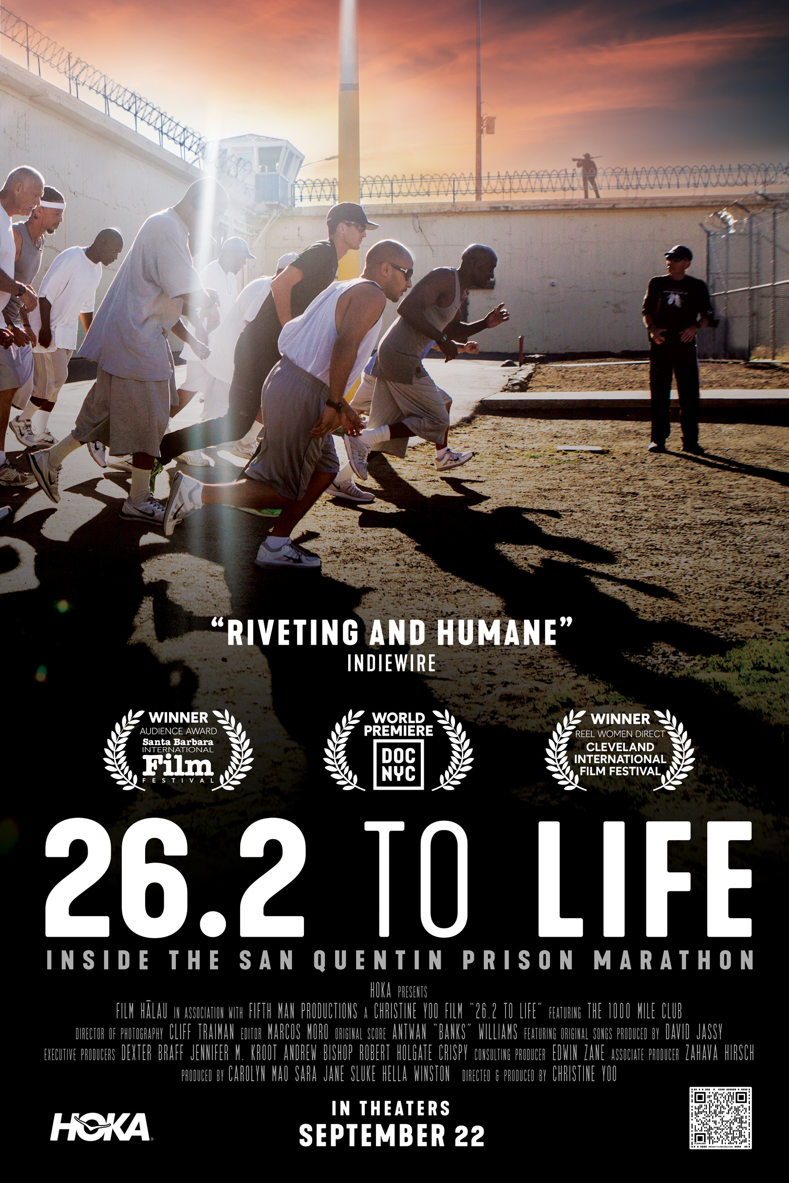 The promo image for "26.2 to Life" from director Christine Yoo.