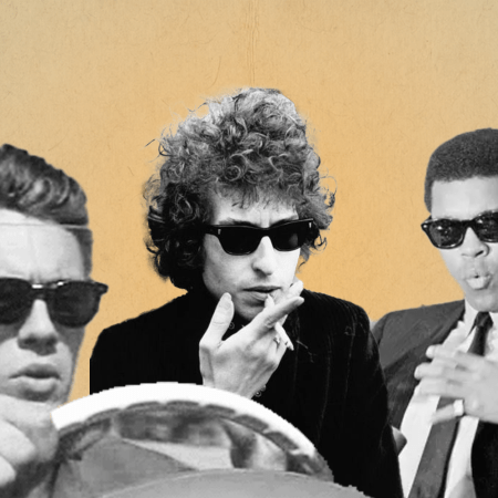 From James Dean to Bob Dylan the Wayfarer style is timeless.