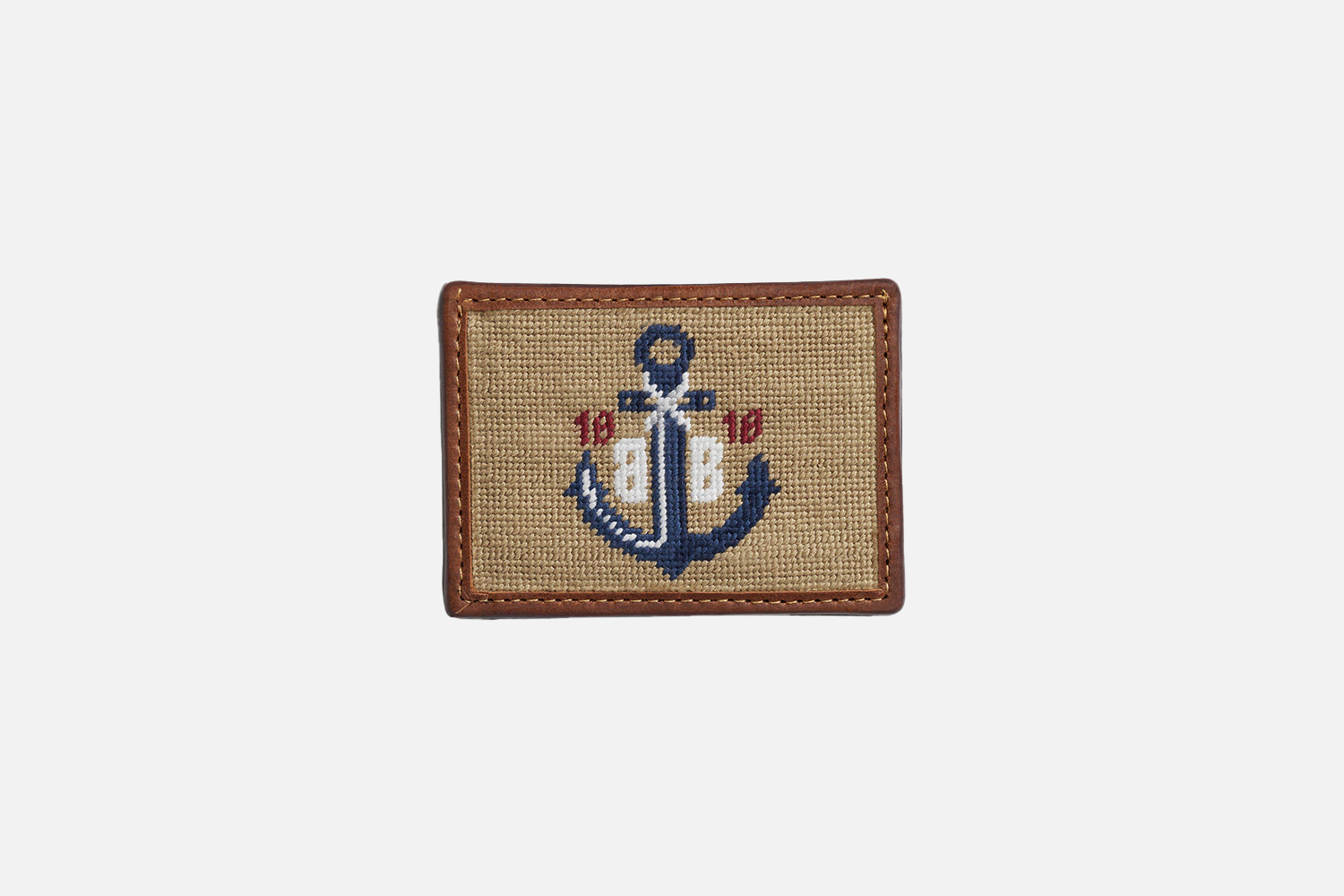 Smathers u0026amp;amp; Branson Cotton Needlepoint Anchor Card Case