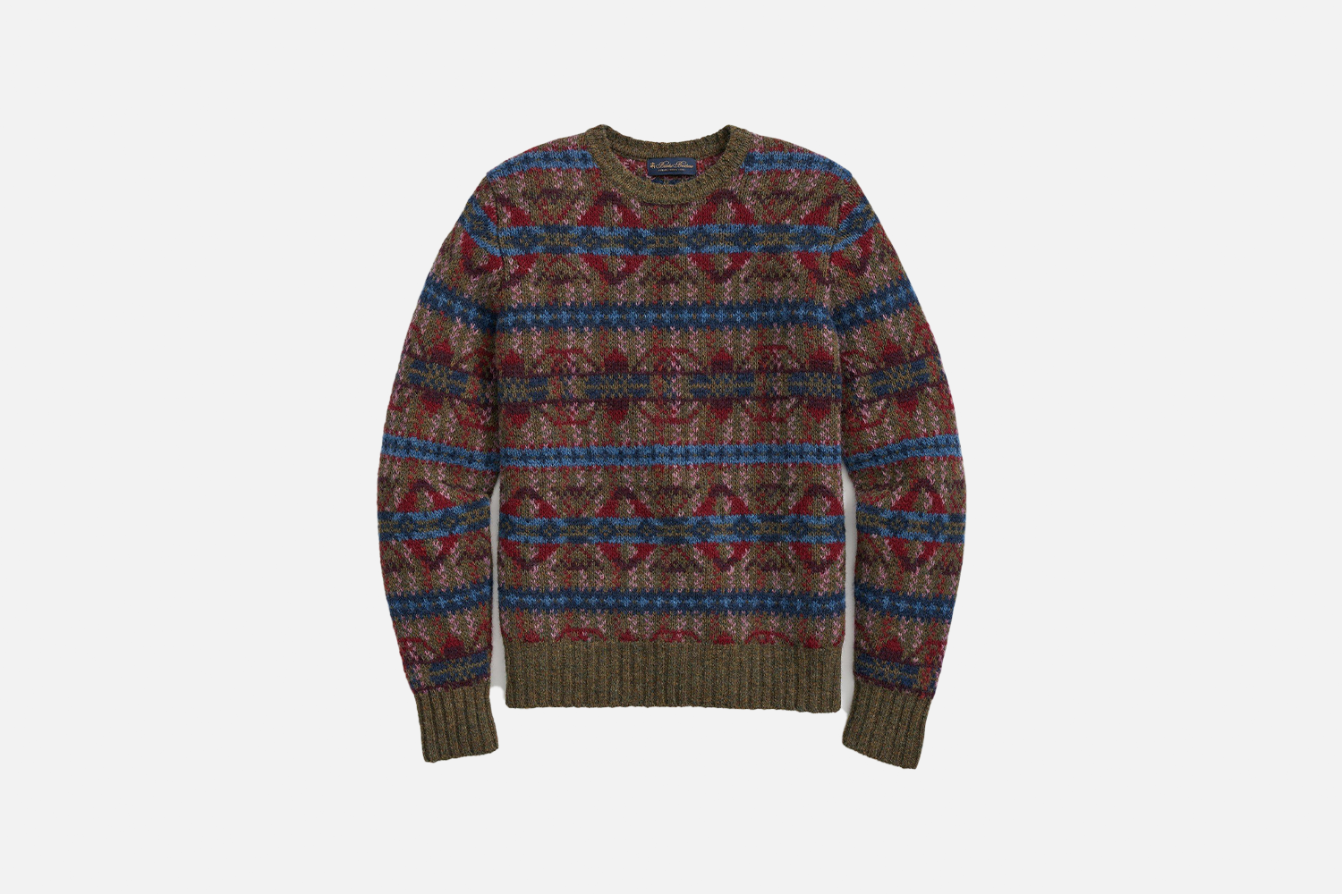 Brooks Brothers Wool Crewneck Sweater 