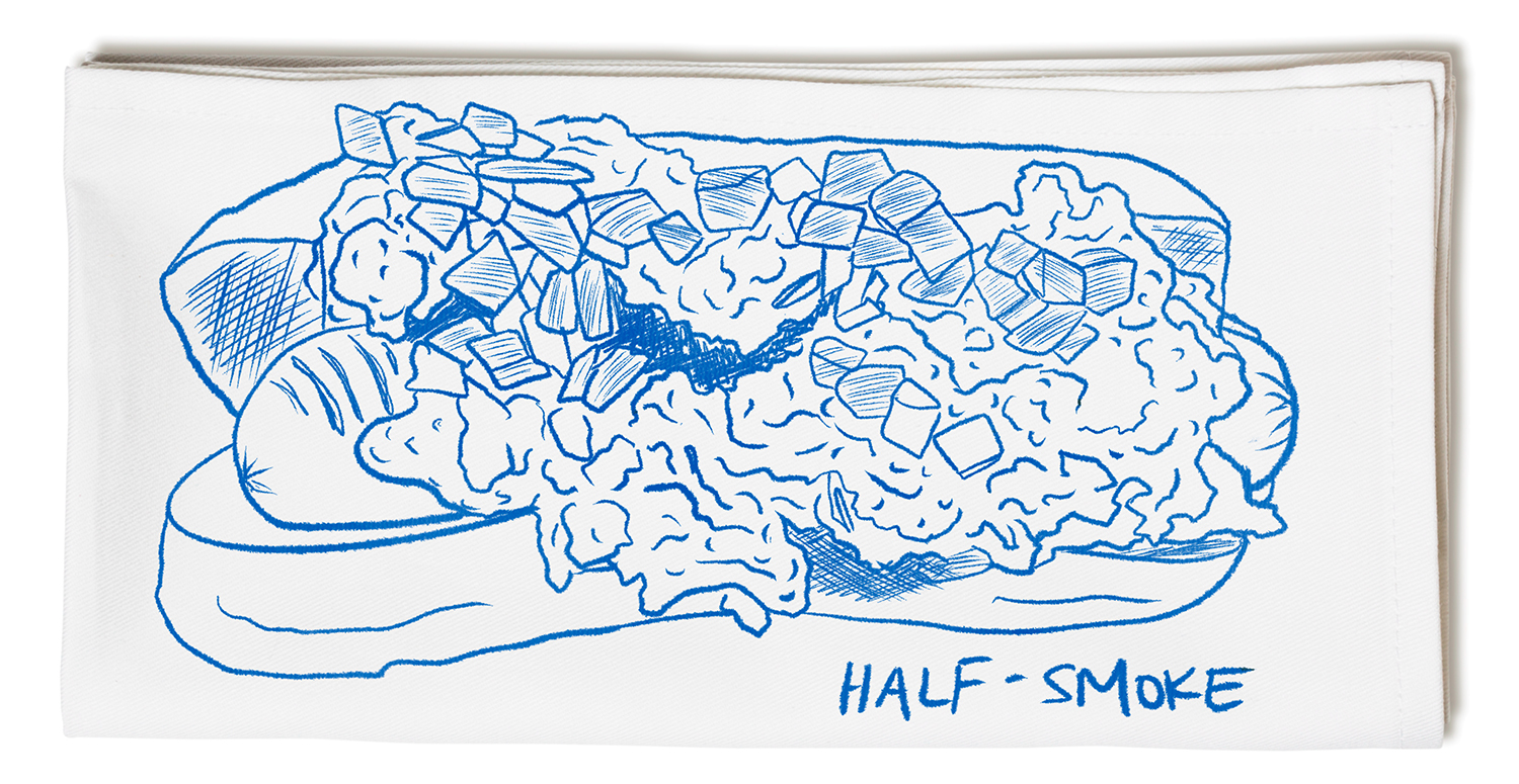 blue Half-Smoke illustration
