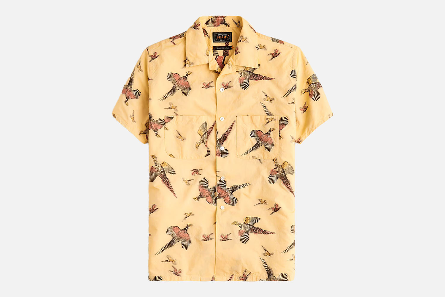 The Splurgy Select: BEAMS PLUS Cotton-Blend Camp-Collar Shirt