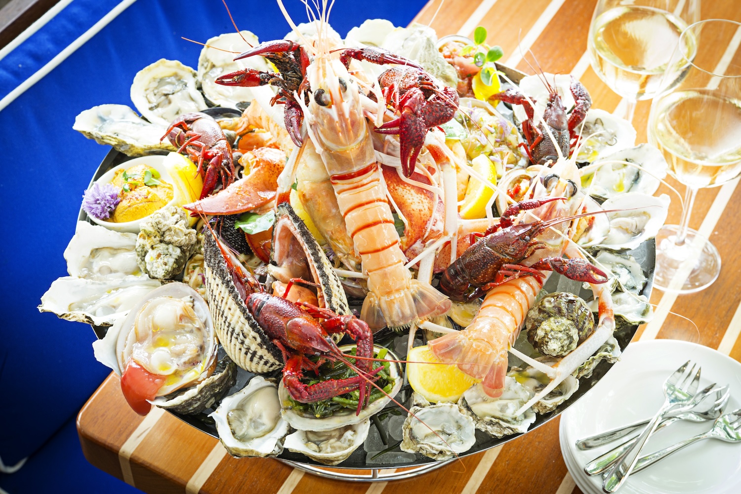 Fiole Mare's "Seafood Tower."