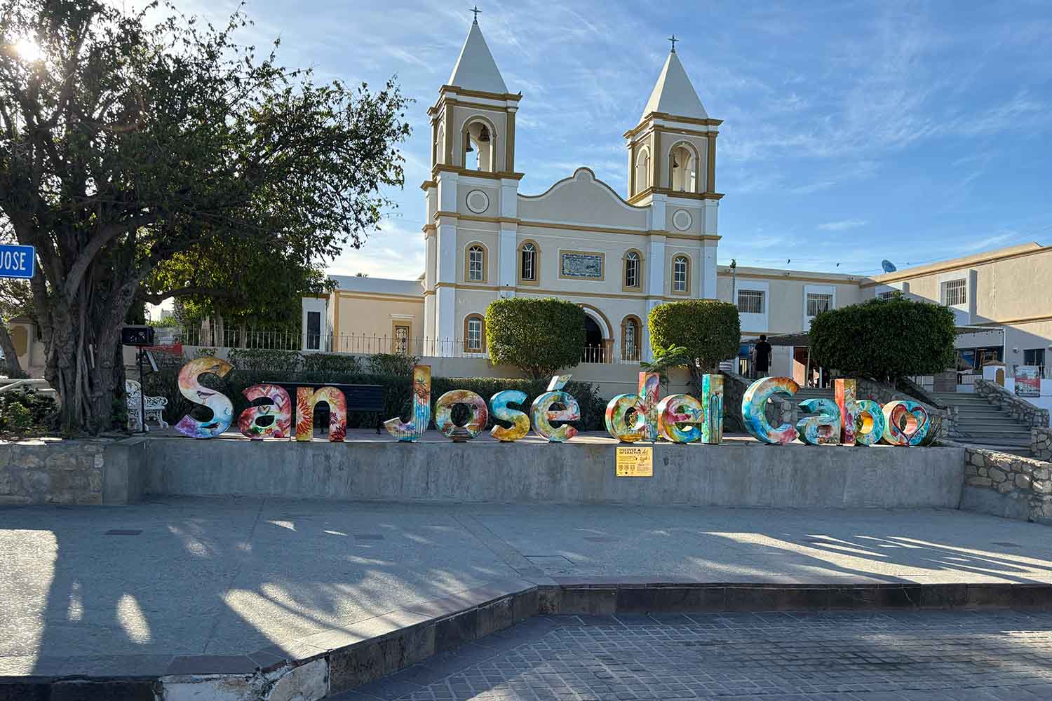 The town square at San José del Cabo