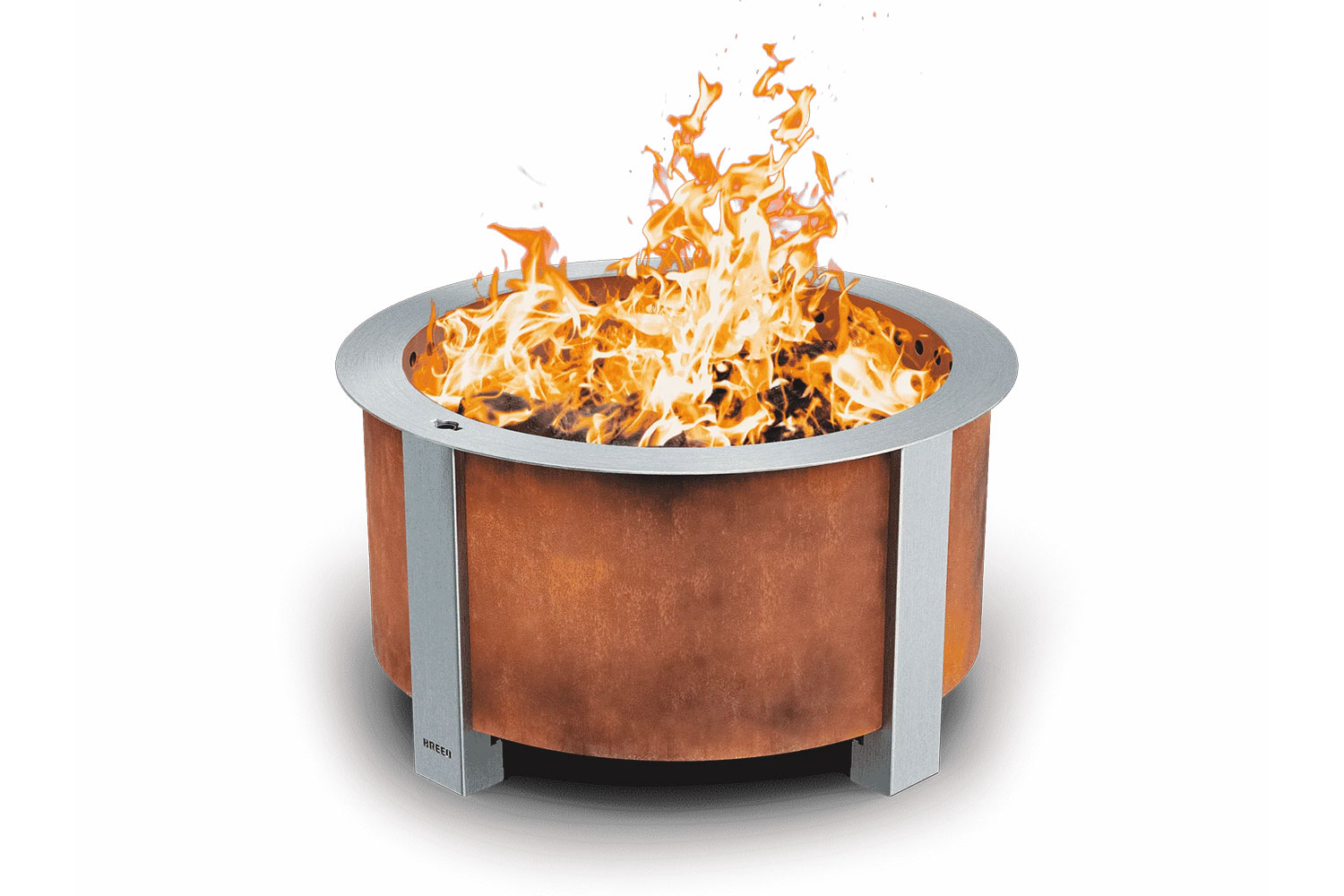 Breeo X24 Fire Pit in Corten Steel