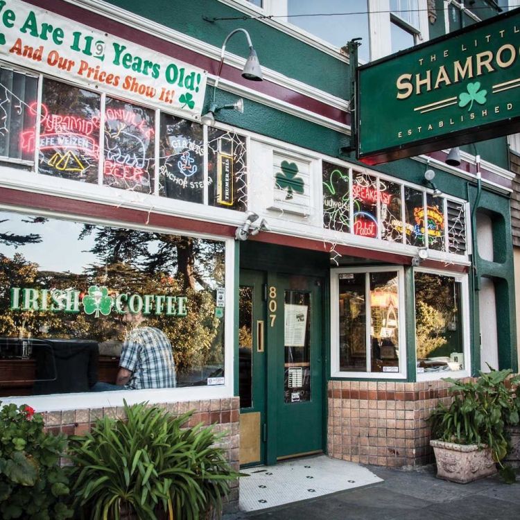 Exterior of The Little Shamrock