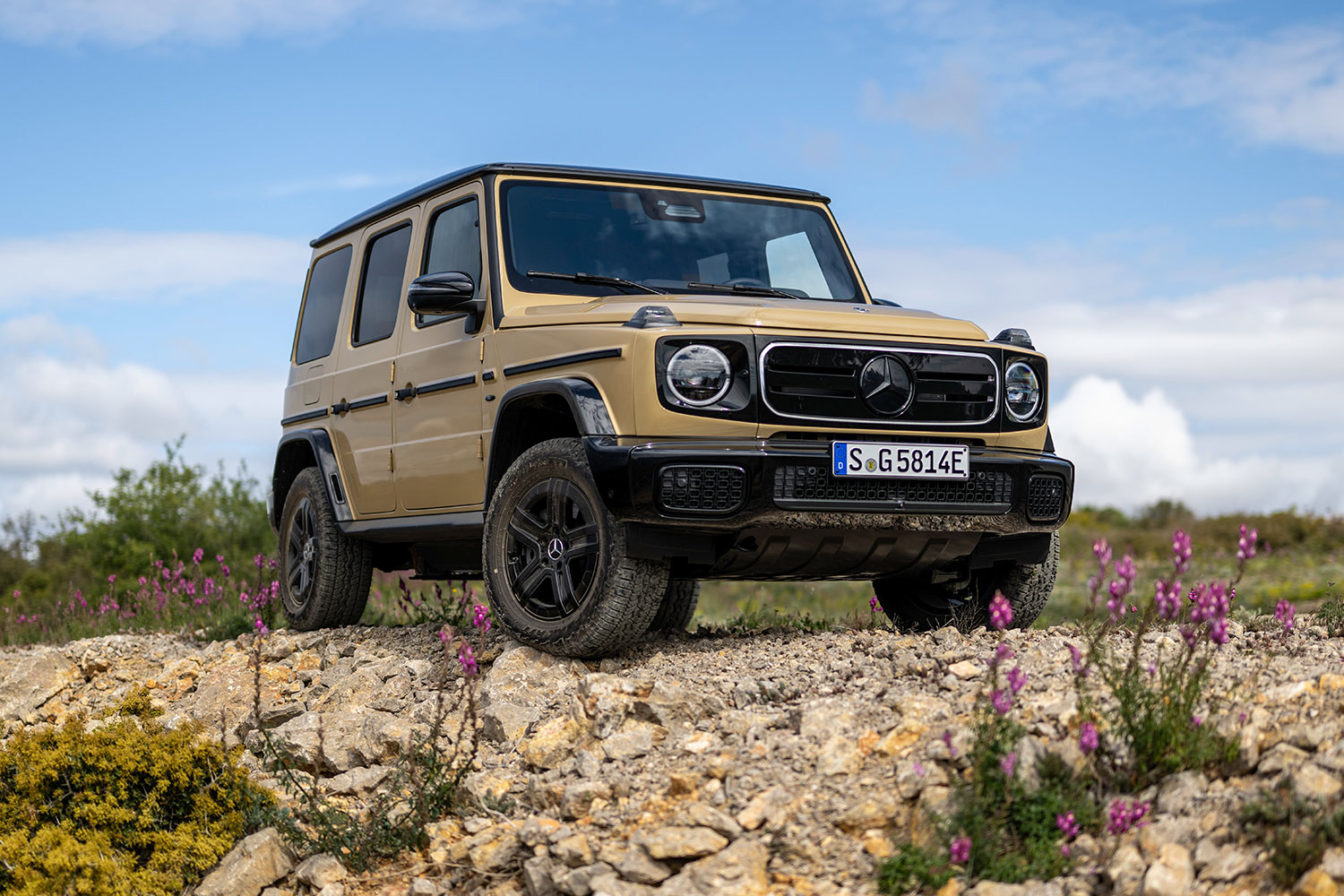 Mercedes-Benz G 580 with EQ Technology, the first electric G-Class SUV, also known as the G-Wagen